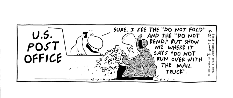 Frank and Ernest Comic Strip for December 05, 1994 