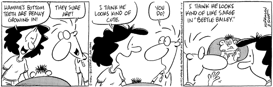 Baby Blues Comic Strip for July 14, 1997 