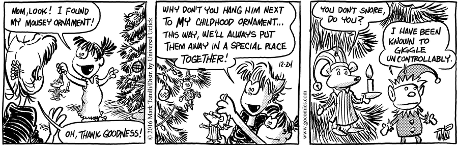 Heart of the City Comic Strip for December 24, 2016 