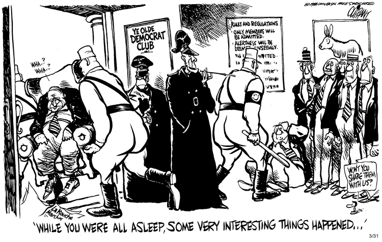 Pat Oliphant Comic Strip for March 31, 1986 