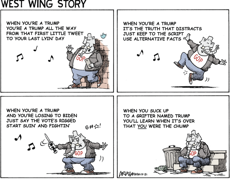 Robert Ariail Comic Strip for December 21, 2020 