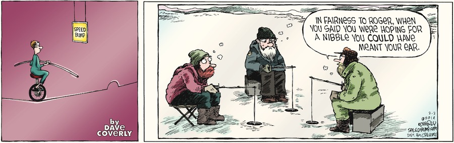 Speed Bump Comic Strip for February 02, 2014 