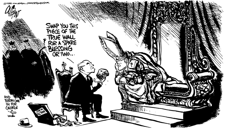 Pat Oliphant Comic Strip for November 27, 1989 