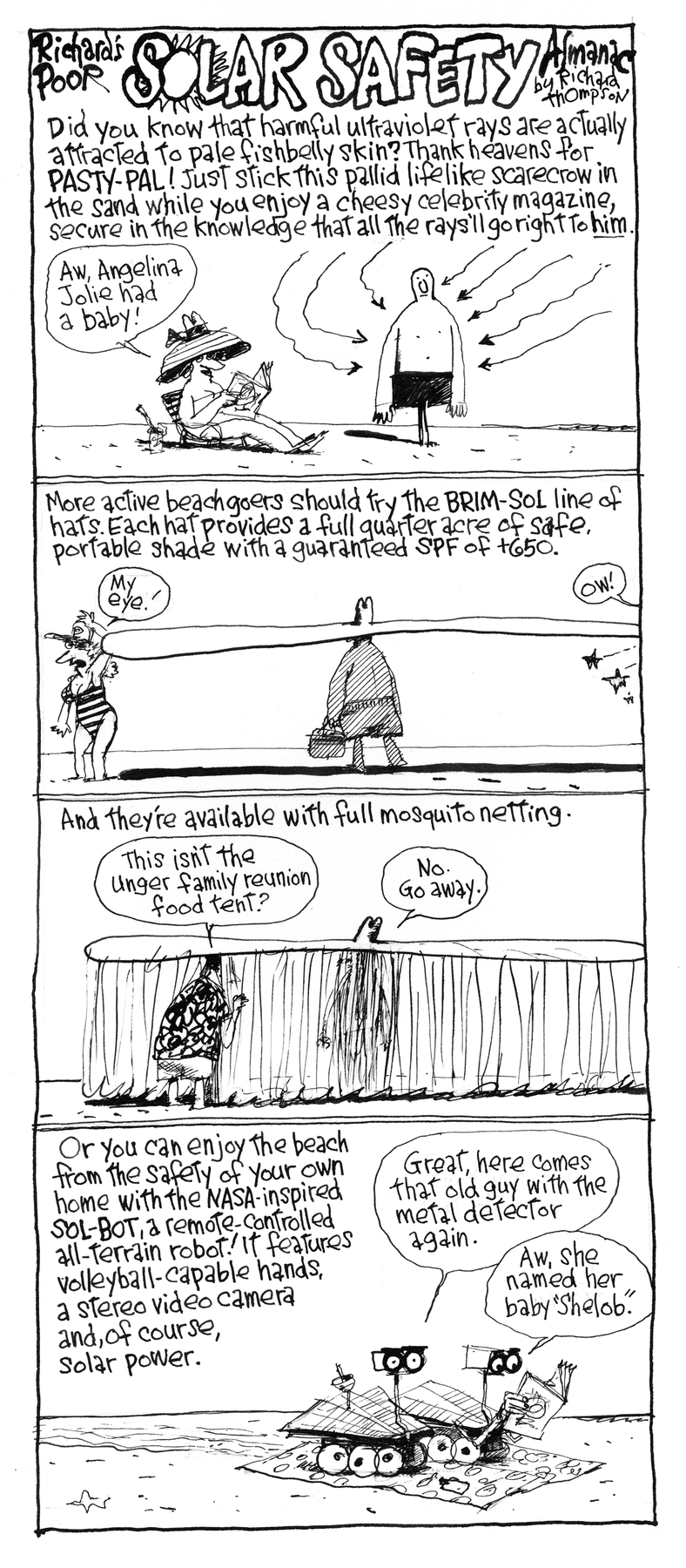 Richard's Poor Almanac Comic Strip for May 30, 2016 