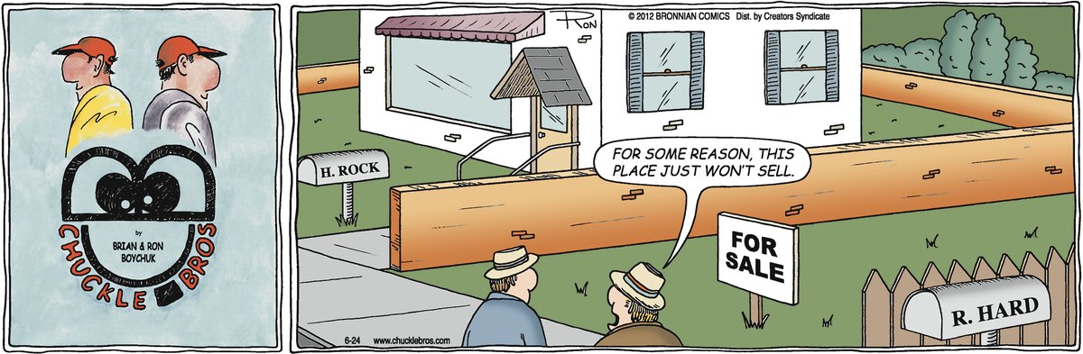 Chuckle Bros Comic Strip for June 24, 2012 