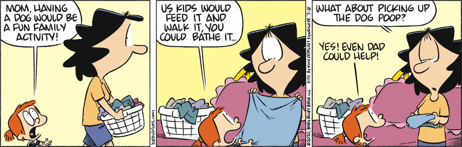 Baby Blues Comic Strip for July 08, 2020 