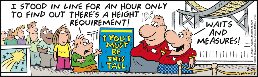 Frank and Ernest Comic Strip for February 29, 2020 