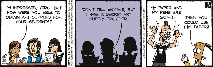 La Cucaracha Comic Strip for September 06, 2019 