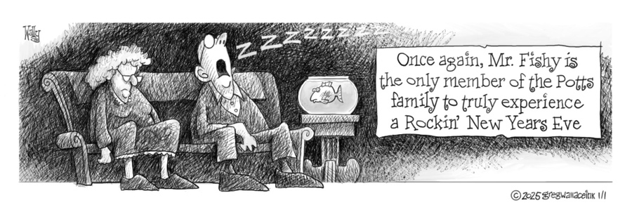 Nothing is Not Something Comic Strip for January 01, 2025 
