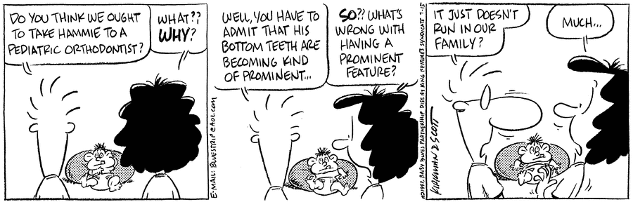 Baby Blues Comic Strip for July 15, 1997 