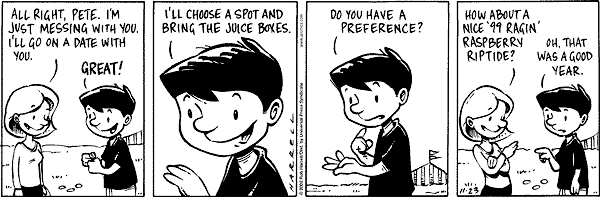 Big Top Comic Strip for November 23, 2002 