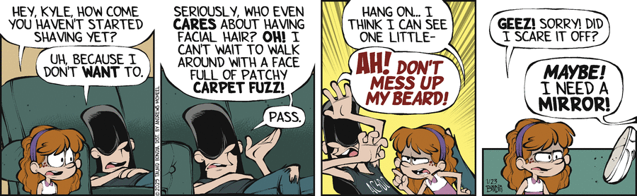 Crabgrass Comic Strip for January 23, 2025 
