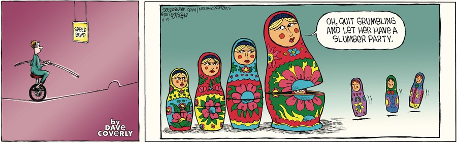 Speed Bump Comic Strip for November 19, 2017 