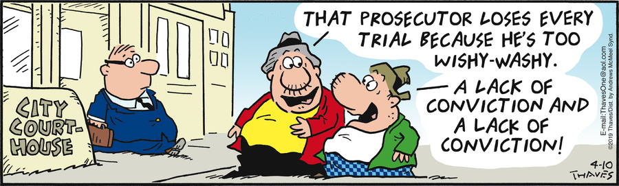 Frank and Ernest Comic Strip for April 10, 2019 