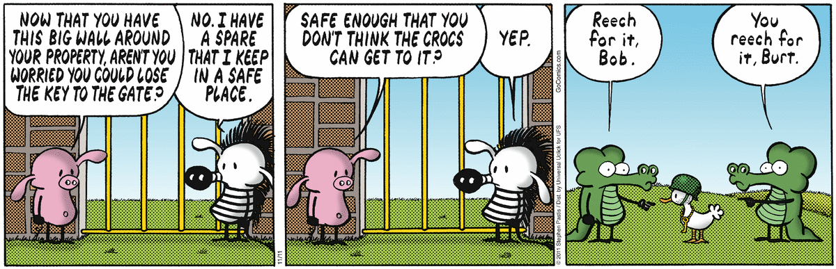 Pearls Before Swine Comic Strip for November 11, 2011 