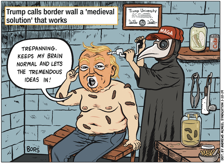 Matt Bors Comic Strip for January 10, 2019 