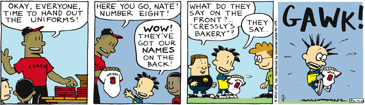 Big Nate Comic Strip for April 03, 2012 