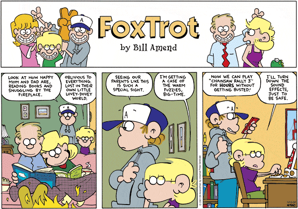 FoxTrot Comic Strip for December 05, 2004 