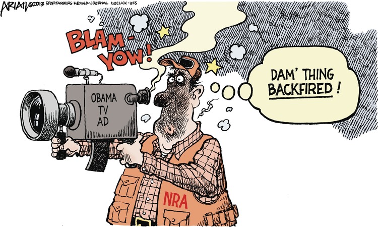 Robert Ariail Comic Strip for January 20, 2013 