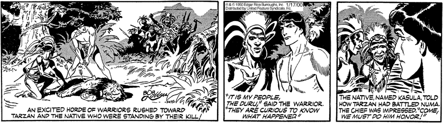 Tarzan Comic Strip for March 24, 2025 