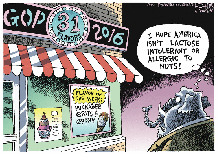 Rob Rogers Comic Strip for June 04, 2015 
