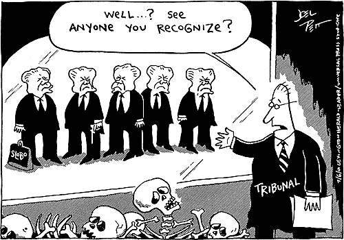Joel Pett Comic Strip for July 06, 2001 