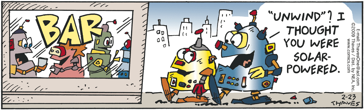 Frank and Ernest Comic Strip for February 23, 2009 