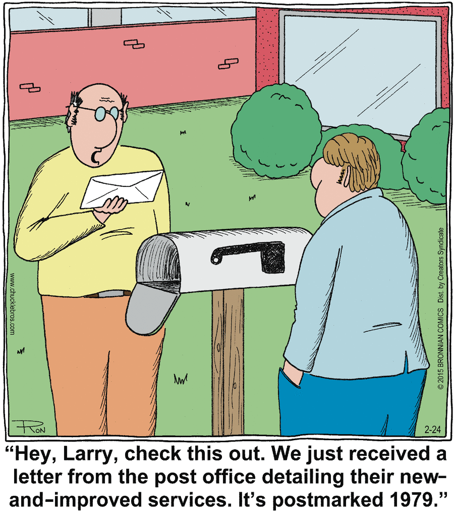 Chuckle Bros Comic Strip for February 24, 2015 