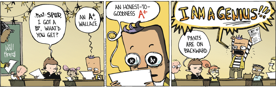 Wallace the Brave Comic Strip for February 27, 2019 