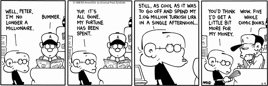 FoxTrot Classics Comic Strip for June 09, 2007 