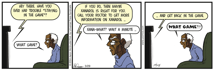 The Boondocks Comic Strip for March 29, 2004 