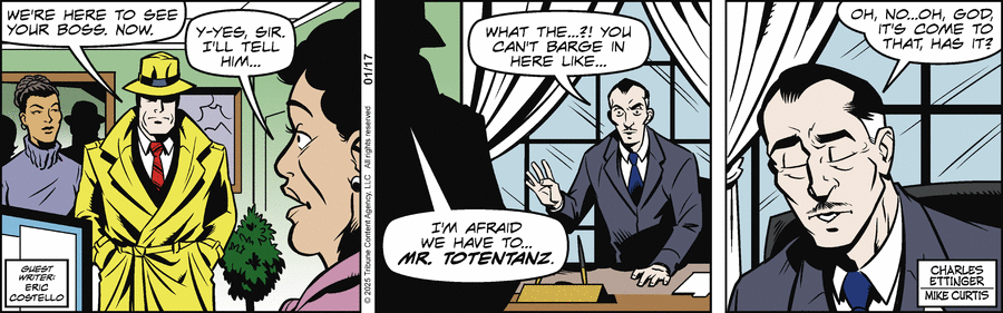 Dick Tracy Comic Strip for January 17, 2025 