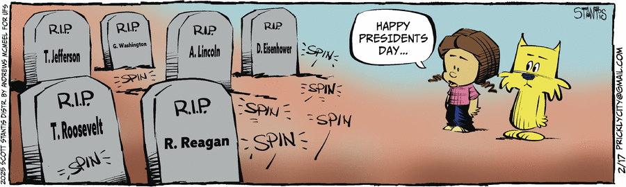 Prickly City Comic Strip for February 17, 2025 
