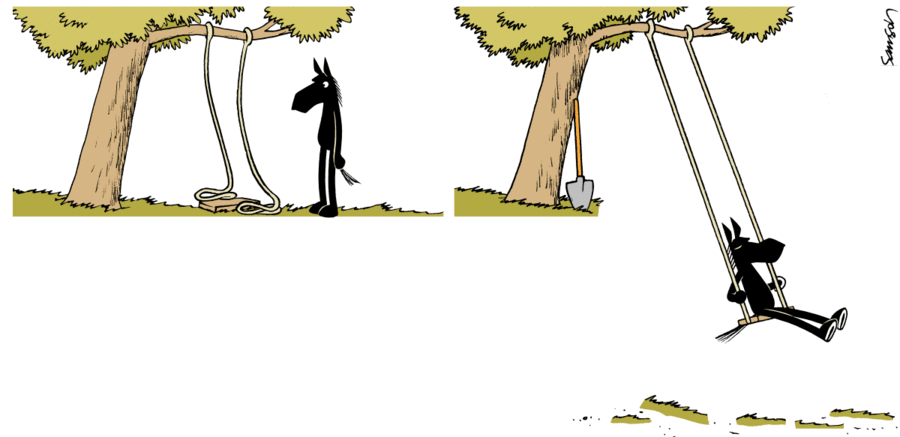 Dark Side of the Horse Comic Strip for June 12, 2019 
