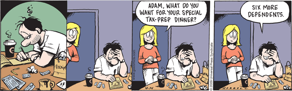 Adam@Home Comic Strip for April 14, 2009 