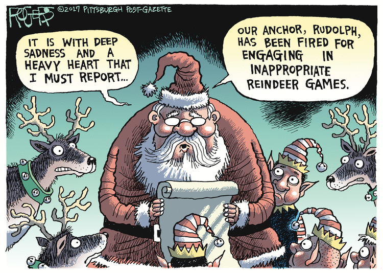 Rob Rogers Comic Strip for December 01, 2017 