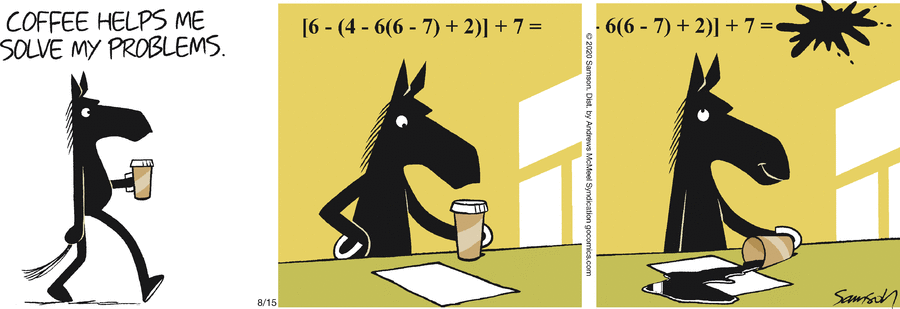 Dark Side of the Horse Comic Strip for August 15, 2020 