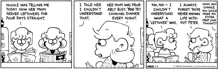 FoxTrot Classics Comic Strip for May 05, 2010 