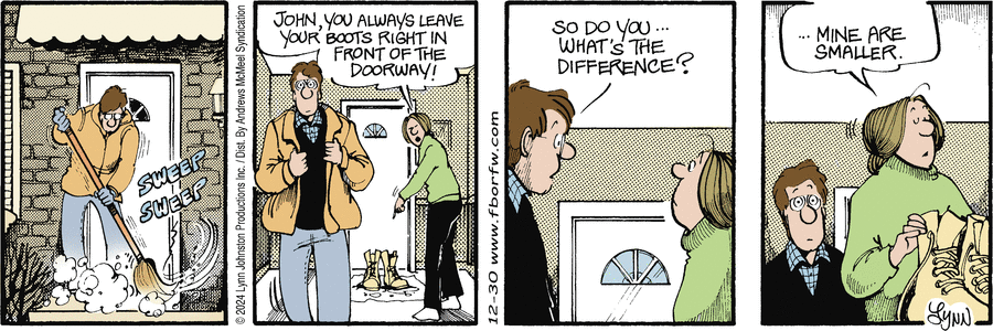 For Better or For Worse Comic Strip for December 30, 2024 