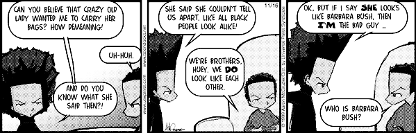 The Boondocks Comic Strip for June 19, 2007 