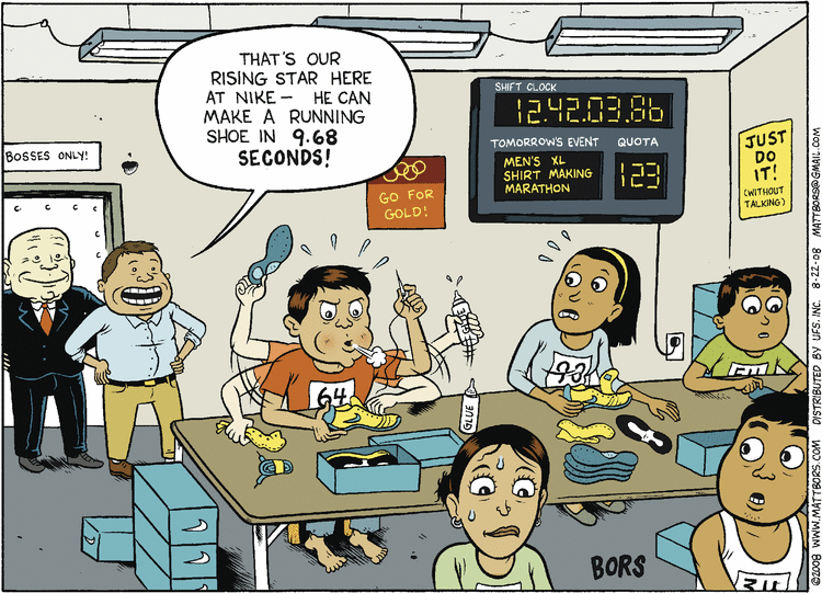 Matt Bors Comic Strip for August 22, 2008 