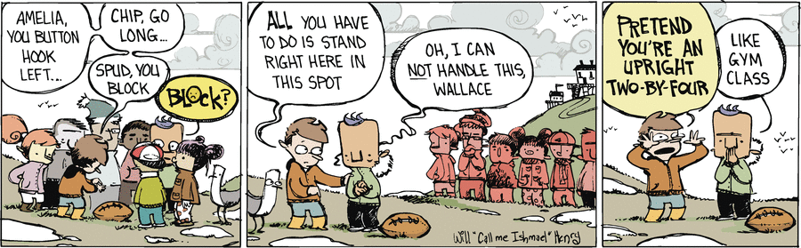 Wallace the Brave Comic Strip for December 29, 2017 