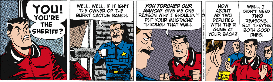 Rip Haywire Comic Strip for December 14, 2010 