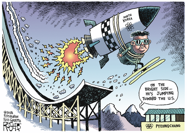 Rob Rogers Comic Strip for January 11, 2018 