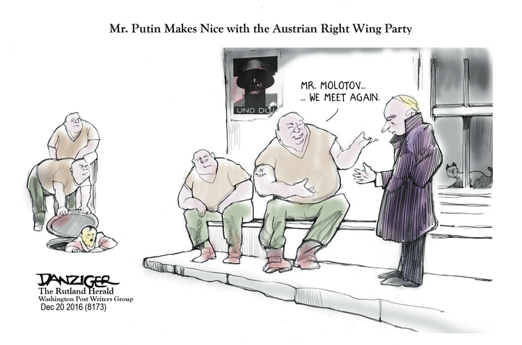 Jeff Danziger Comic Strip for December 20, 2016 