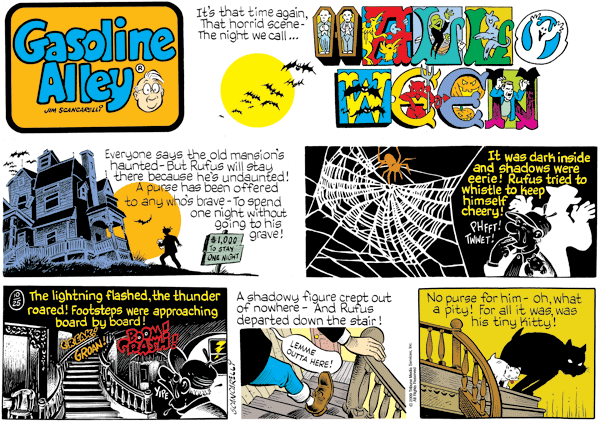 Gasoline Alley Comic Strip for October 25, 2009 