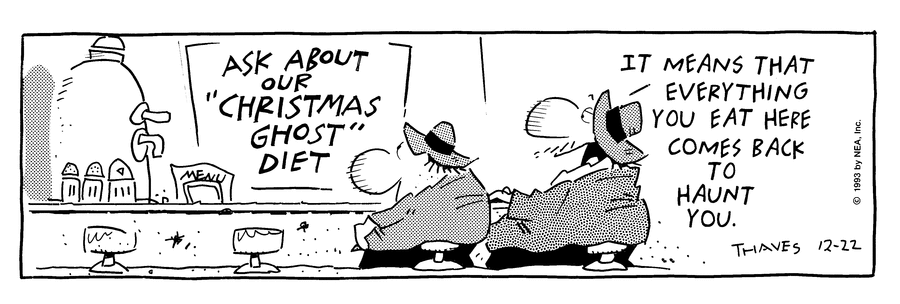 Frank and Ernest Comic Strip for December 22, 1993 