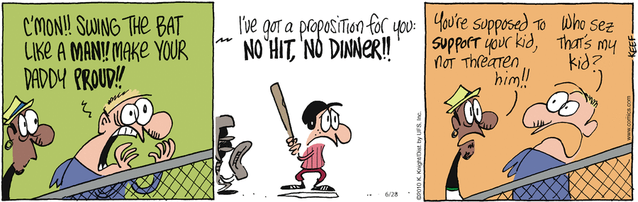 The Knight Life Comic Strip for June 28, 2010 