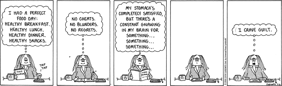 Cathy Classics Comic Strip for March 06, 2008 