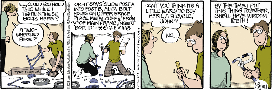 For Better or For Worse Comic Strip for March 30, 2023 